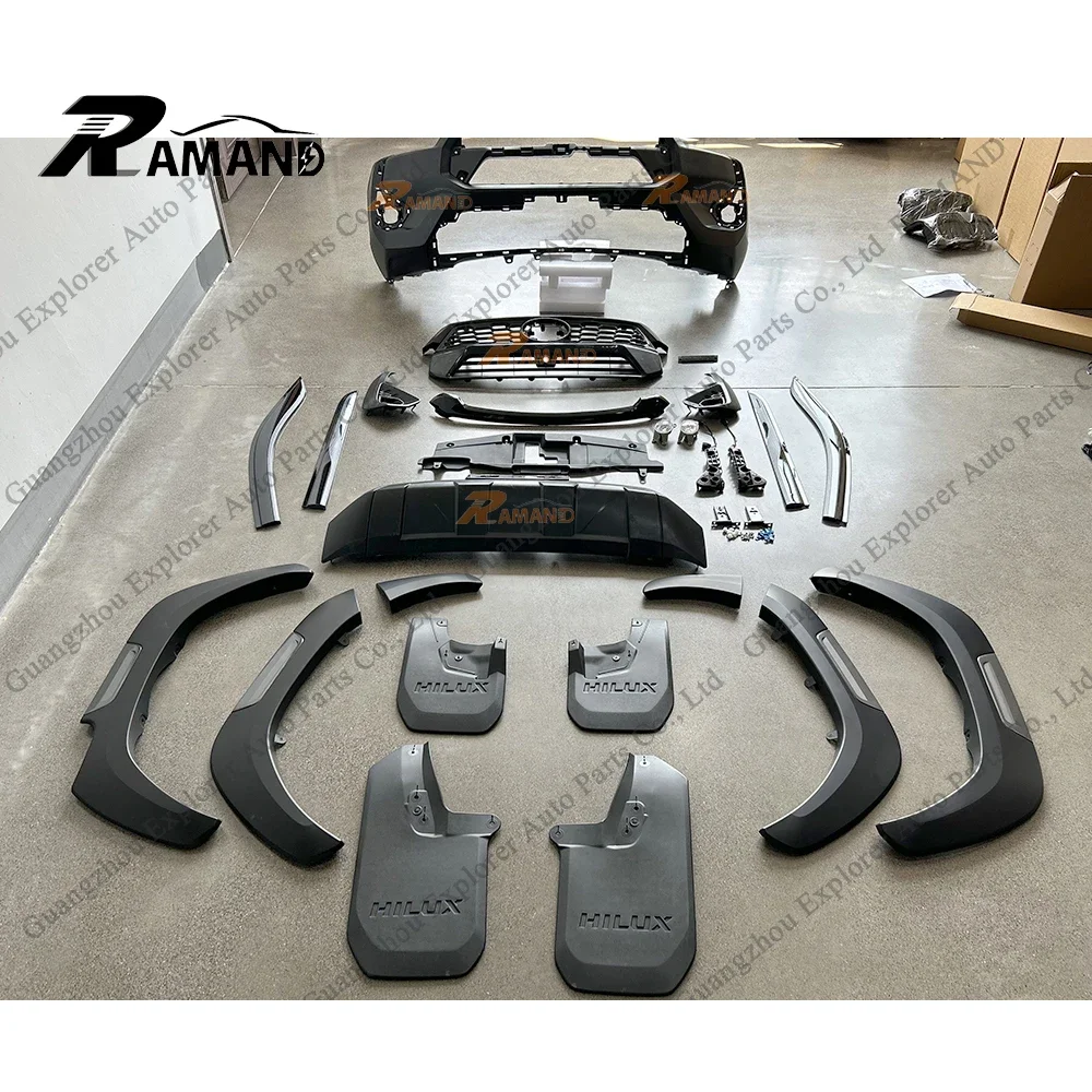 High Quality Bodykit for Hilux 2016-2024 to Revo Z Edition Thailand 2024 Accessories Body Kit Upgrade for Hilux Revo Rocco