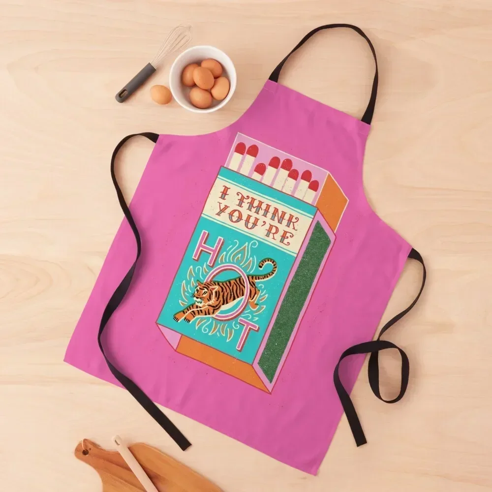 

I think you're hot Apron kitchen utensil christmas decoration Apron