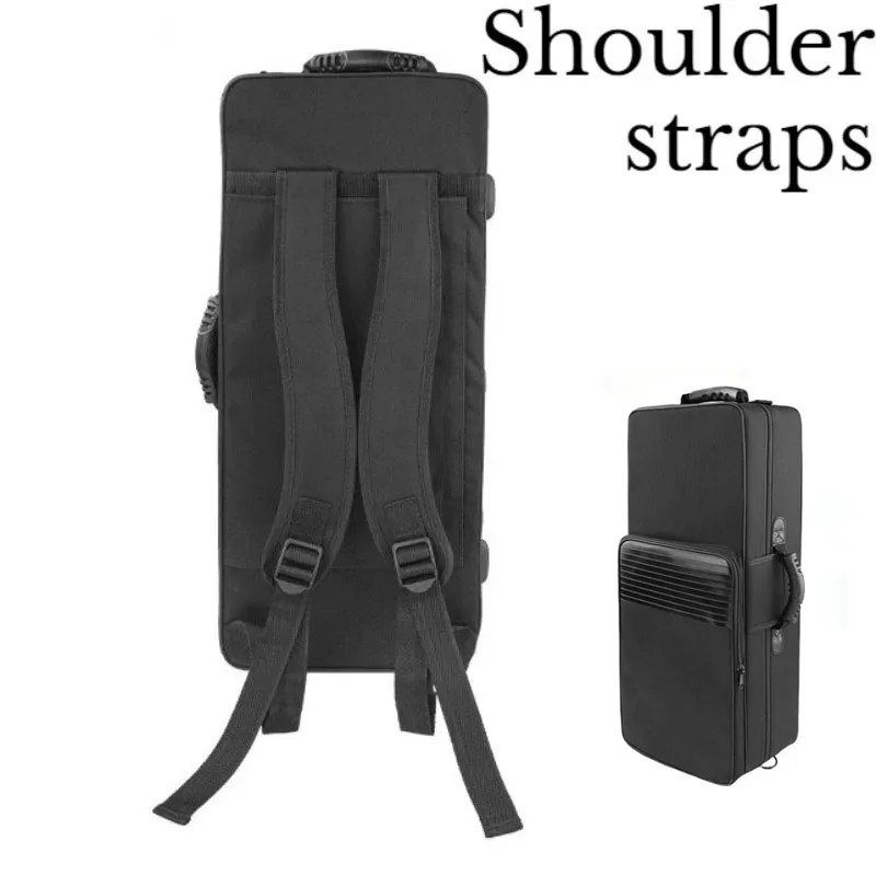 Nylon Tenor Saxophone Box Shockproof Durable Lightweight Shoulders Portable Alto Saxophone Case Musical Instrument Accessories