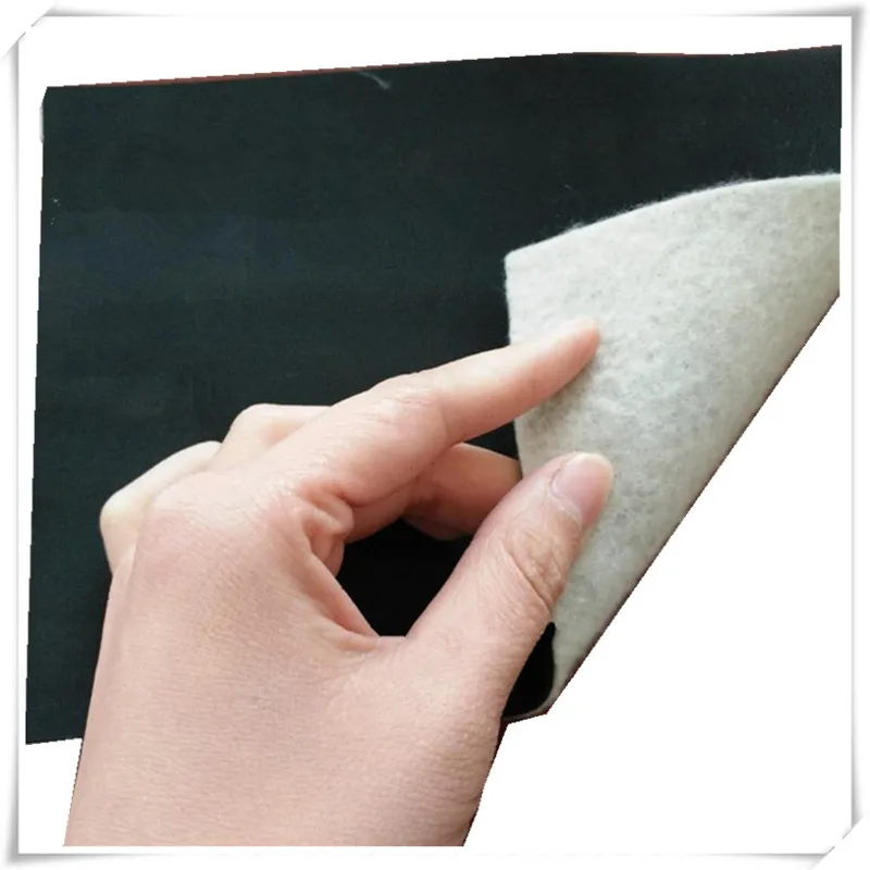 Anti UV 2m 6m 8m Foiled Epdm Rubber Fleece Backing Waterproofing Sheet for Metal Roof-10x10 cm sample