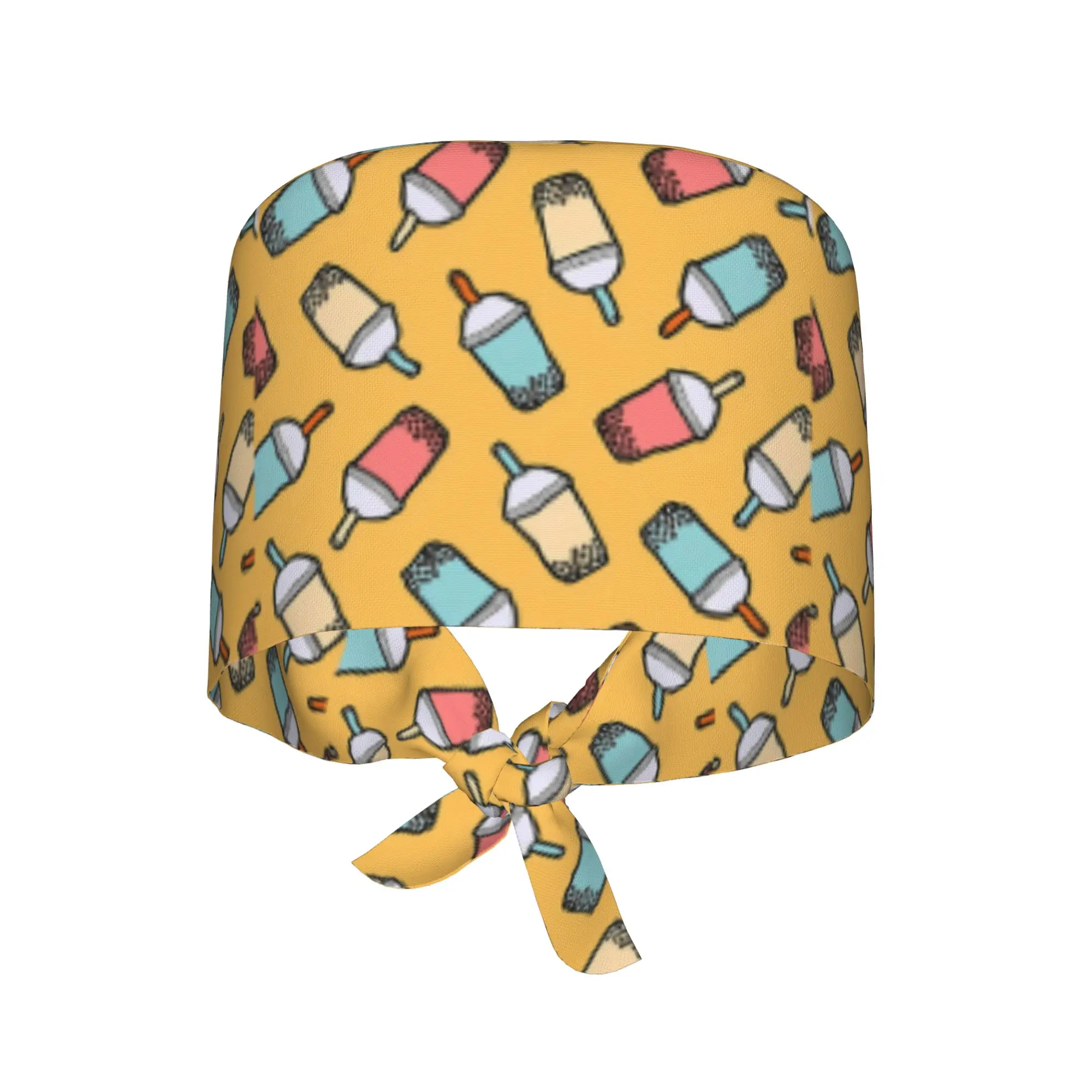Bubble Tea  WorkCap Work Working Cap Adgusted Fashion Printed Multi-Scenario