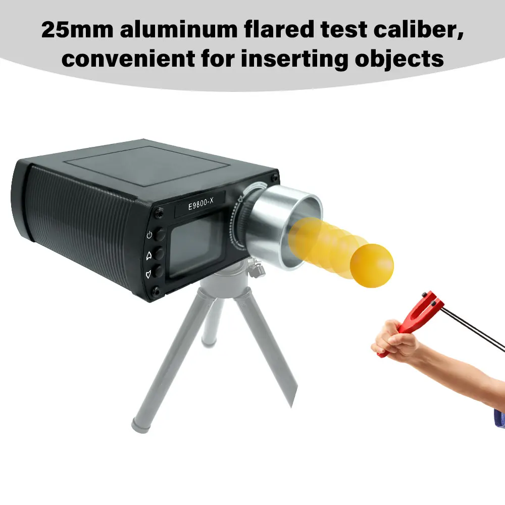 E9800-X хронограф скорости стрельбы пули, измерительные инструменты для стрельбы, хронограф для стрельбы, ЖК-хроноскоп, тестер скорости