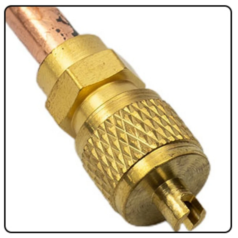 10Pcs Copper Refrigeration Valves for Air Conditioners and Cooling Systems 125mm Length 3 4 Mpa Pressure Rating