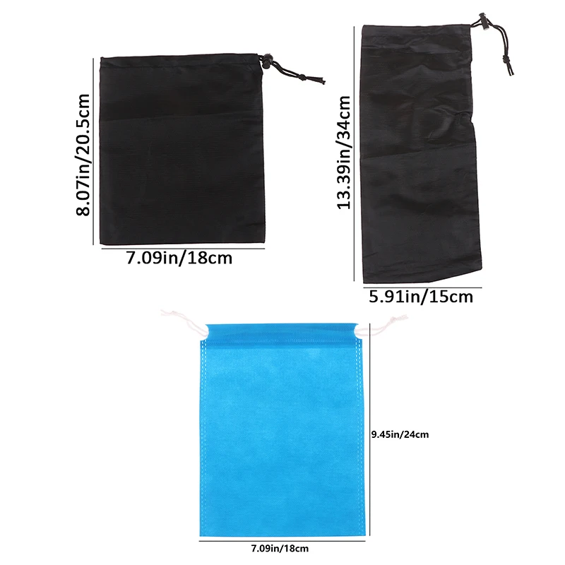 1Pc Portable Drawstring Bag Storage Pouch Cushion Stuff Sack Multipurpose Home Outdoor Travel Dust-proof Carry Bag
