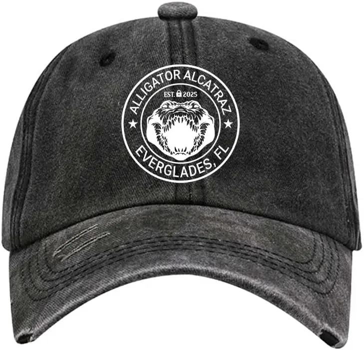 التمساح فلوريدا الكاتراز قبعة التمساح قبعة قبعة بيسبول