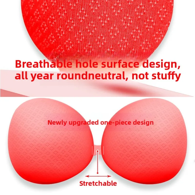 8 سنتيمتر اضافية سميكة رفع منصات للإزالة مبطن البرازيلي إدراج صغير الصدر اللاتكس الإسفنج تعزيز إدراج حمالات الصدر الرياضية التغطية الكاملة