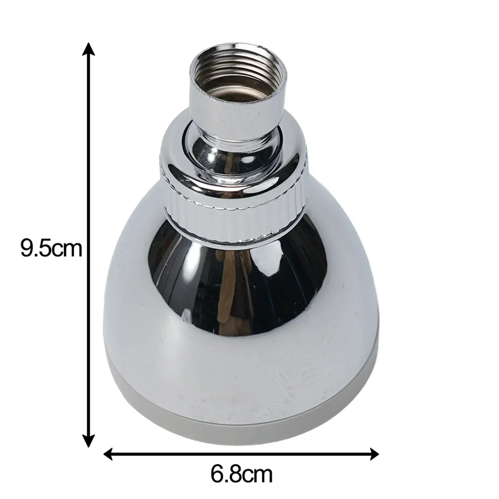 Brand New High Quality Shower Head Top Showerhead ABS Plastic Small Nozzle Plating Power Replacement Adjustable