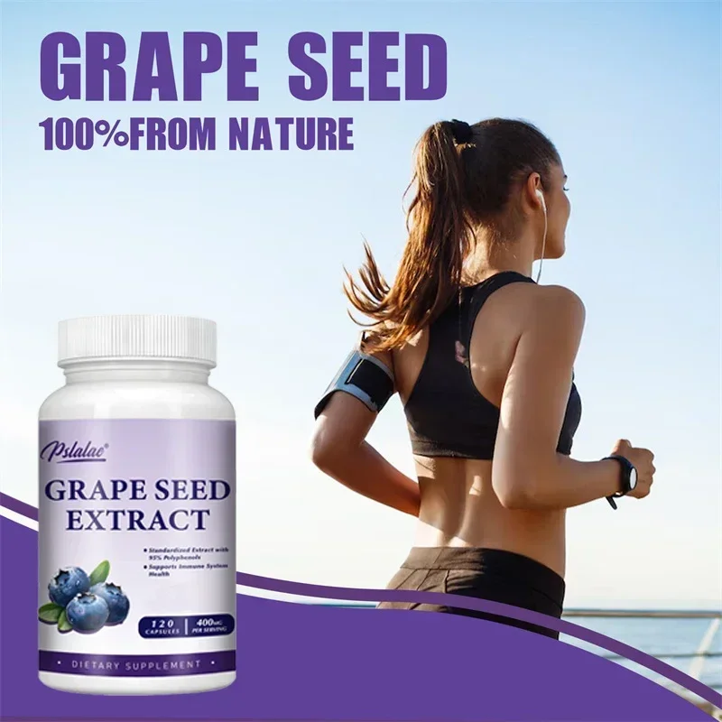 

Grape Seed Extract - Anti-wrinkle, Anti-aging, Wrinkle Reduction, Improves vision, Beauty Care, Increase Collagen, Whitening