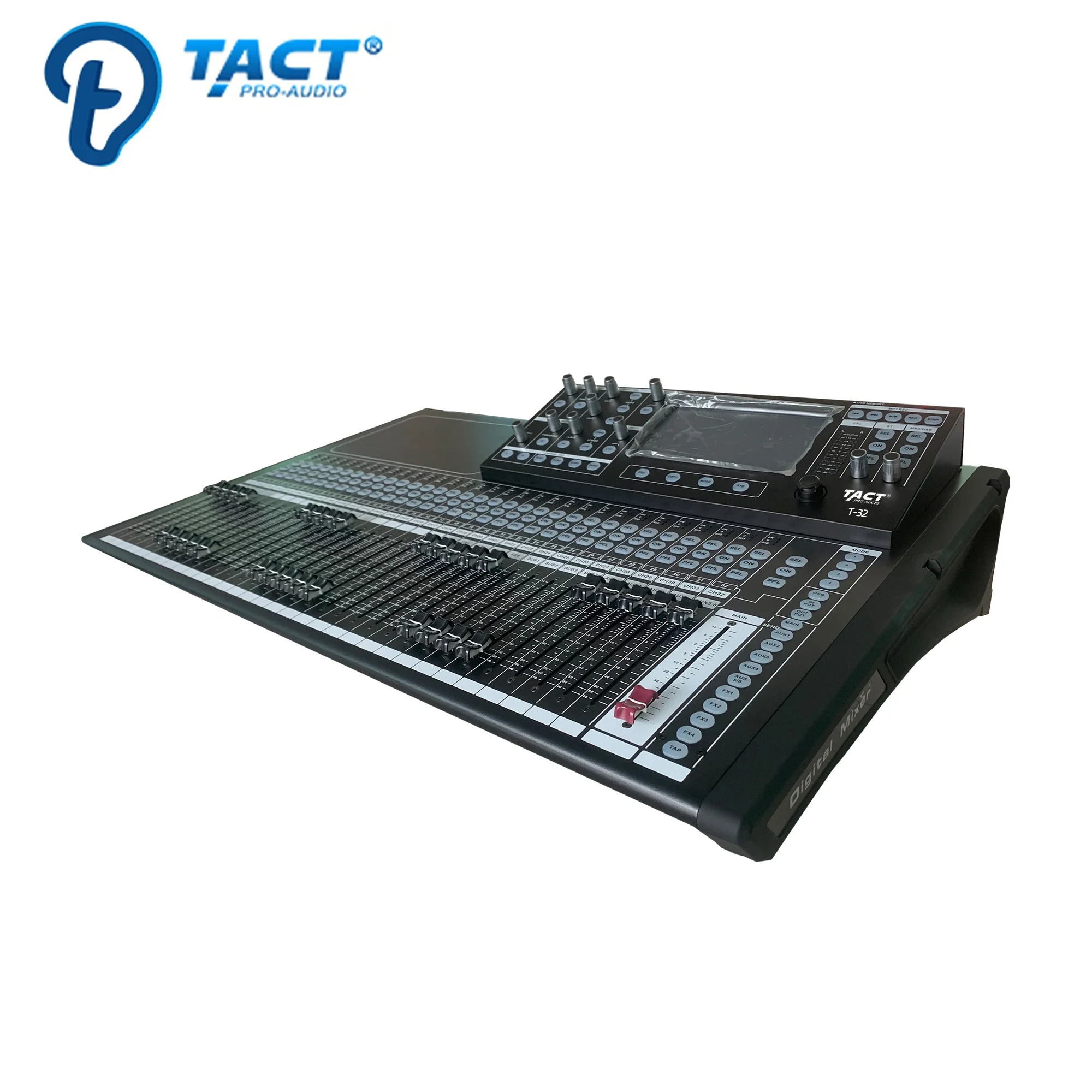 Good quality professional 32 channel digital audio mixer outdoor and indoor show mixer