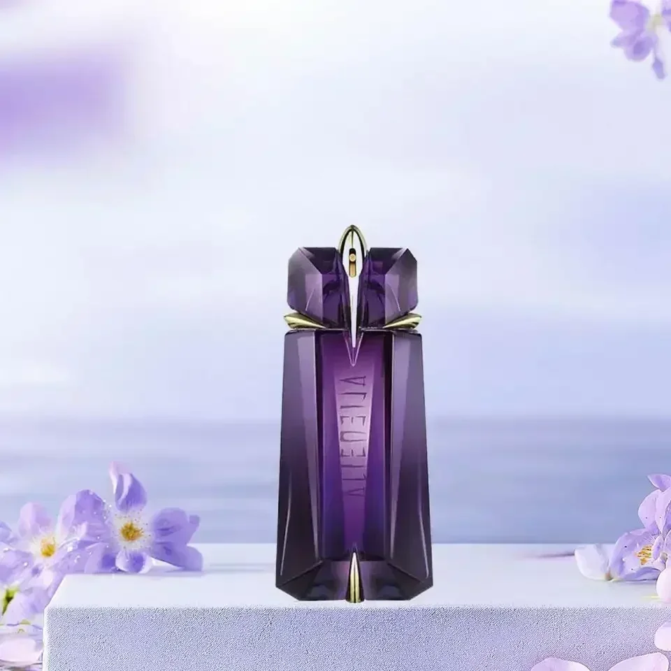 عطر نسائي 90 مل عطر زهري وودي مع عطر ياسمين وودي وعنبر يدوم طويلاً #4