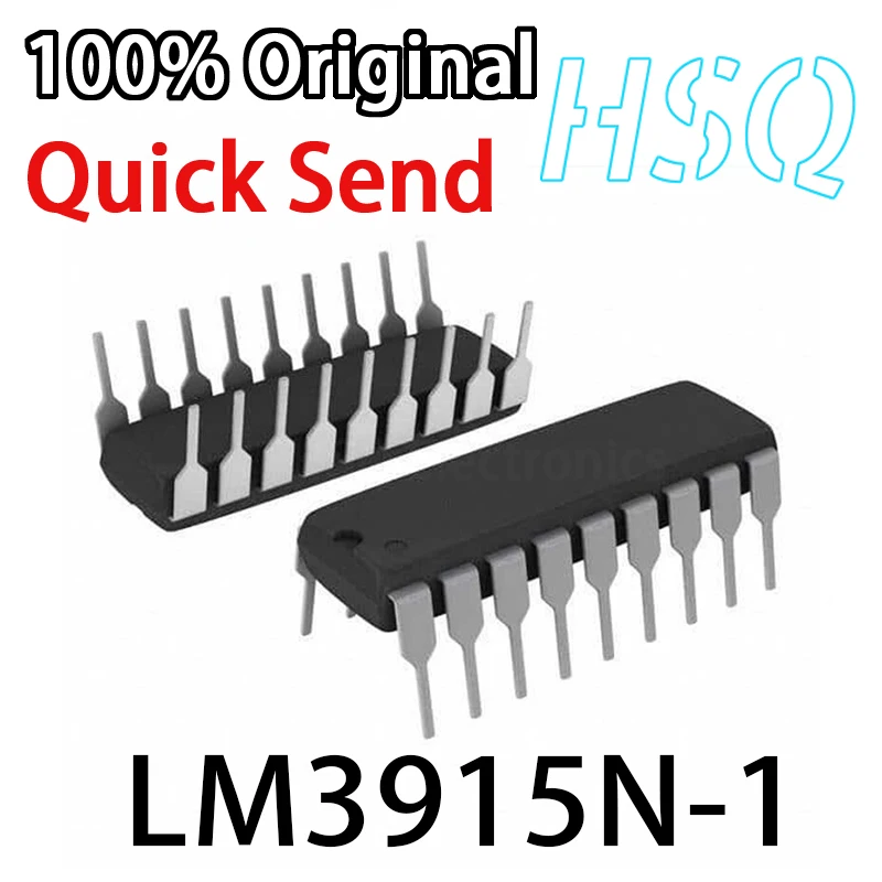 New Original LM3915N-1 LED Bar Chart Display Driver Chip Directly Inserted Into DIP18 LM3915