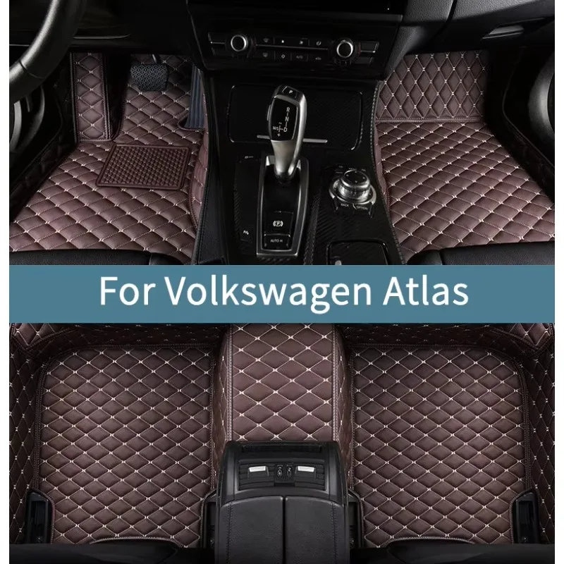 

Полный комплект автомобильных ковриков для Volkswagen Atlas 2020 2021 2022 2023 2024 2025 2026 Внутренние аксессуары Коврики для автомобилей