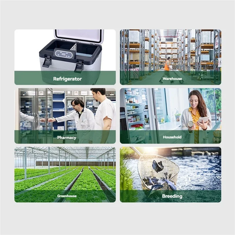 温度と湿度レコーダー Bluetooth 温度湿度モニターサポート孵化ボックス用自動データレポート