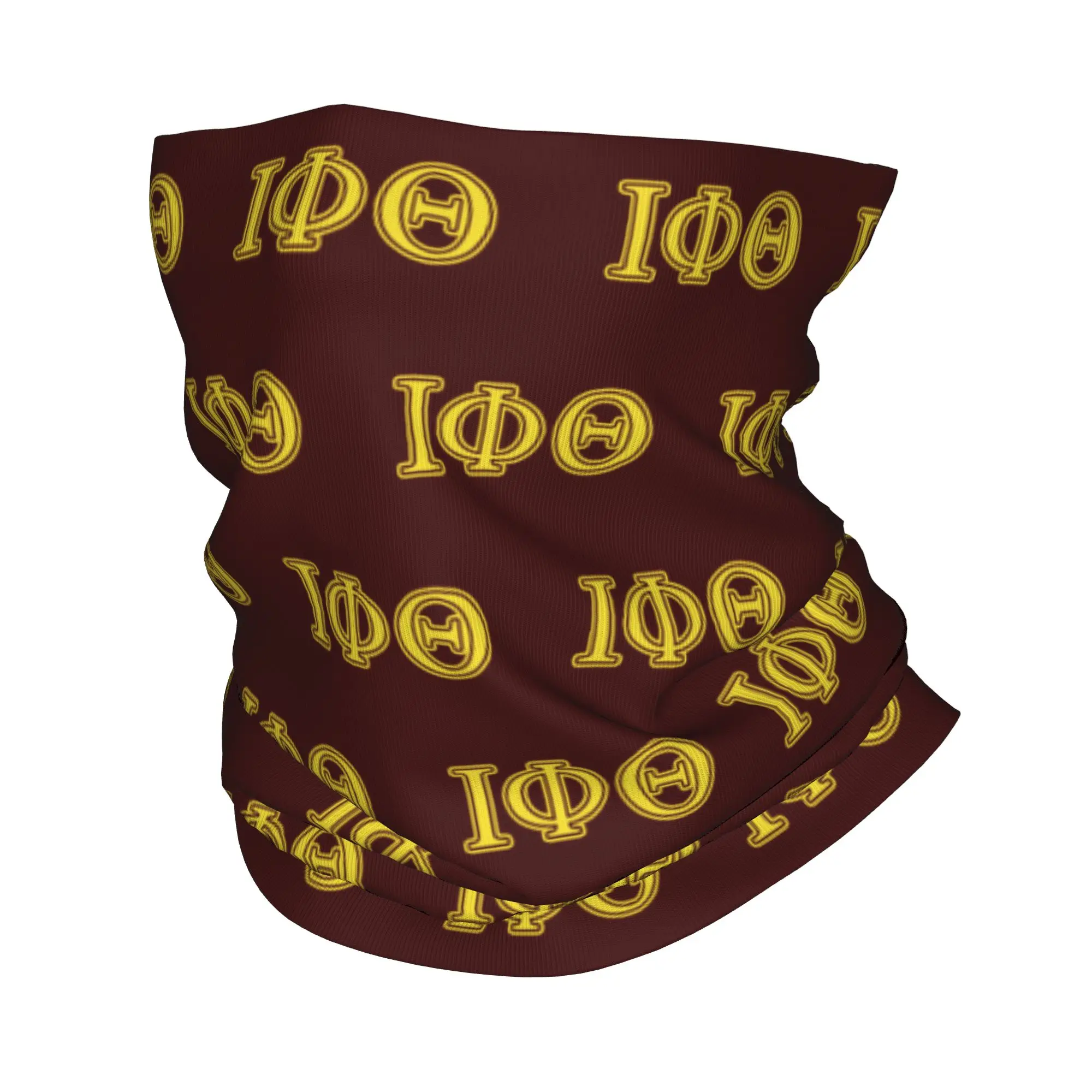 Iota Phi Theta  Bandana Neck Gaiter for Hiking Cycling Wrap Scarf IPT African American Fraternity 1963  Balaclava Warmer
