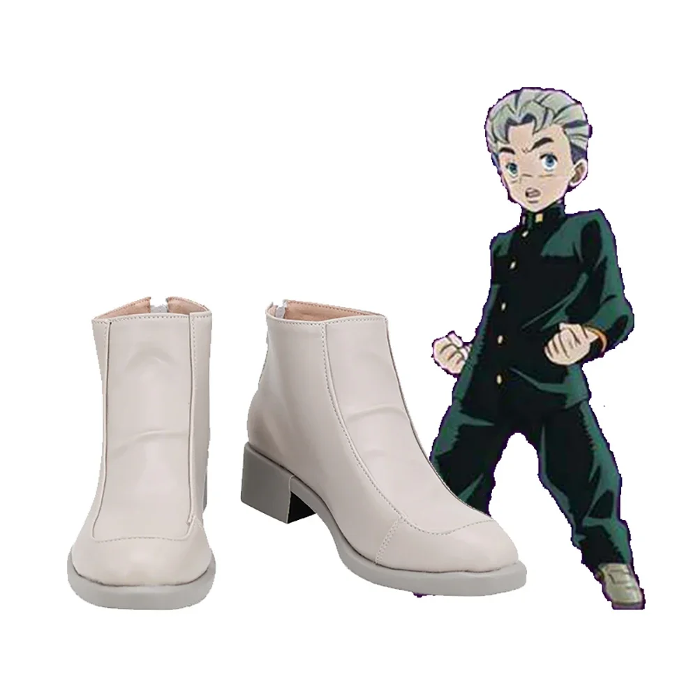 

JoJo's Bizarre Adventure Koichi Hirose Cosplay Boots Customized Leather Shoes for Unisex Any Size