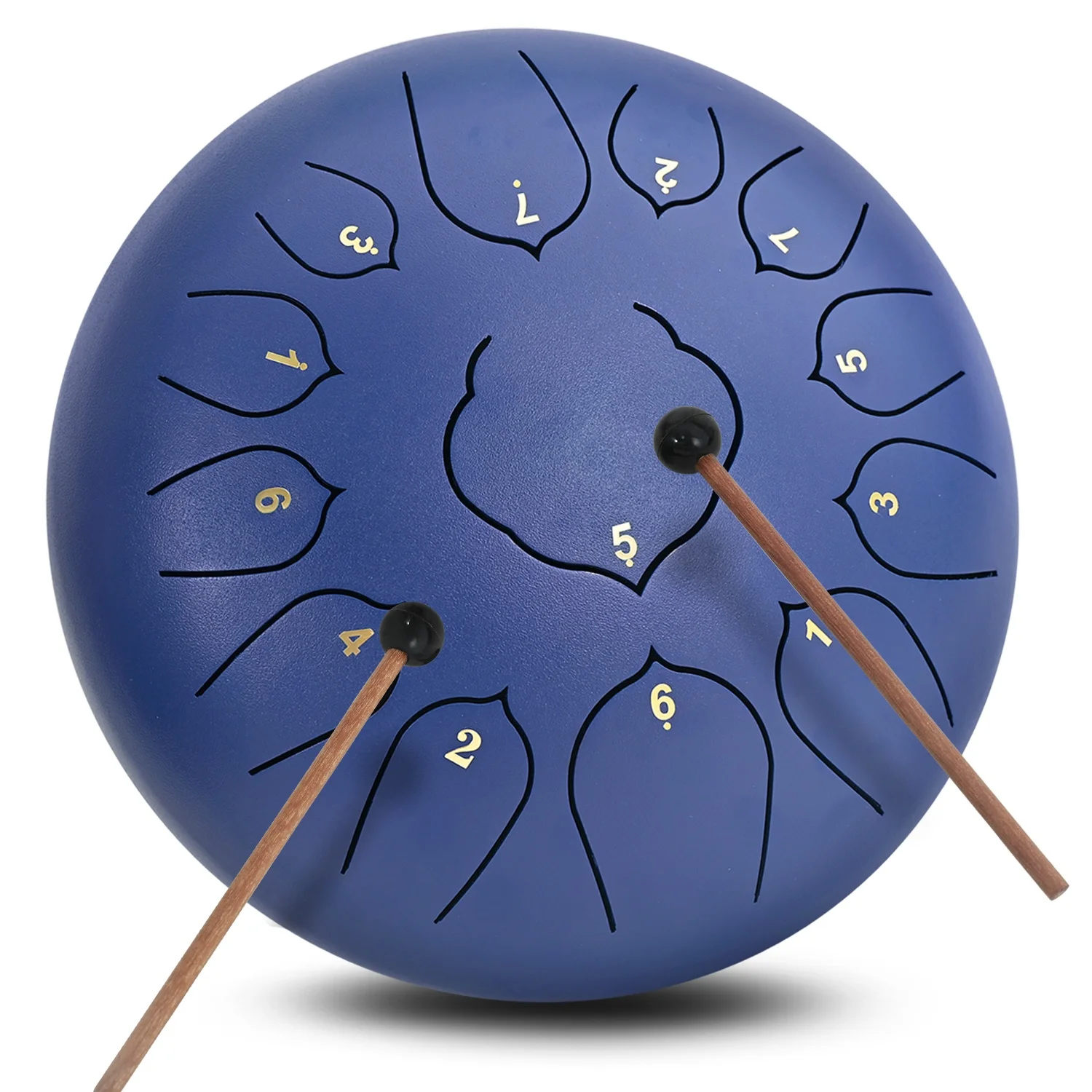 Tongue Drum Steel - Tongue Percussion Chakra Drum Free Bag