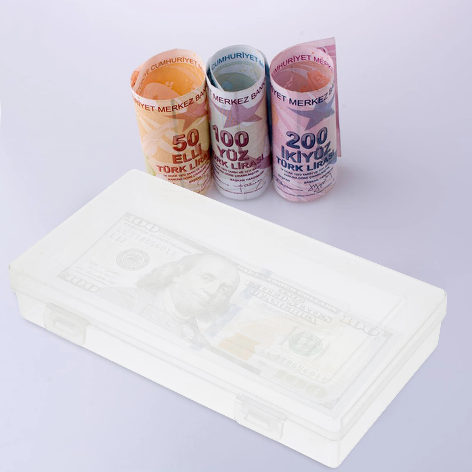 1 مجموعة حامل الأوراق النقدية حقيبة واقية سعة كبيرة عرض واضح غطاء العملة هدية مثالية لهواة جمع الورق التذكارية