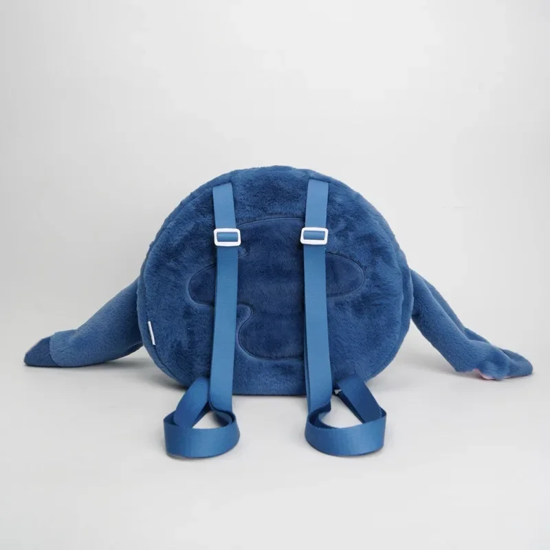 Zaino Disney Stitch Plushie - Adorabile borsa a tracolla in peluche alieno per bambini e adulti - Zaino a doppia spalla carino e funzionale