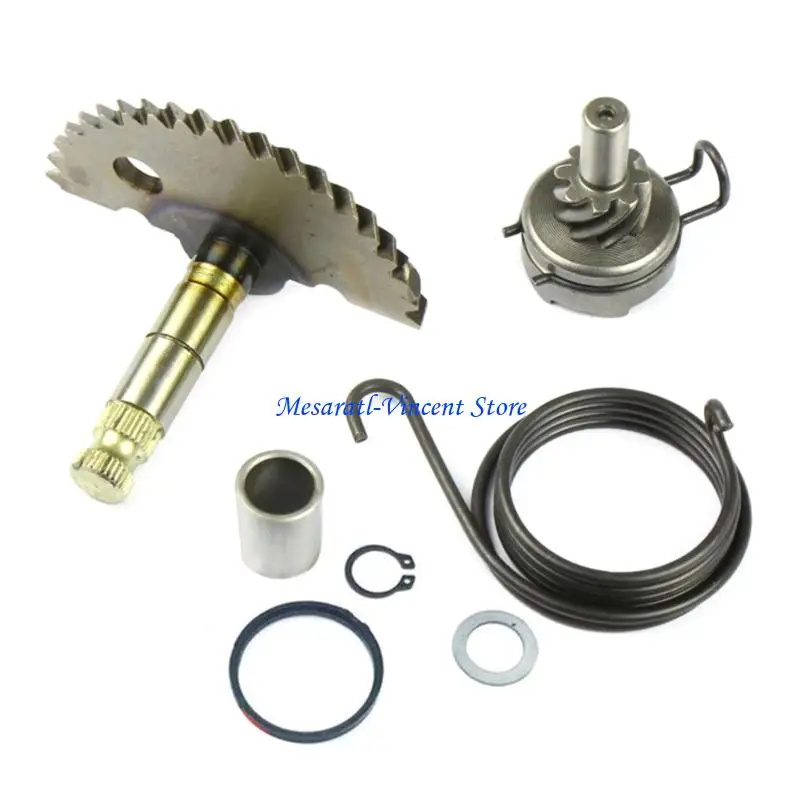 A70F Moped-Kickstarter, komplettes Getriebe, Wellenfeder, Ersatz, Kickstarter-Zahnrad – Detail 10