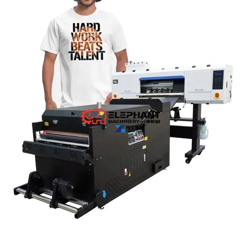 Hot Sale  Digital Printers Direct To Film T Shirt Printing Machine  DTF Printer with Four I3200-A1 Heads Dtf Printer