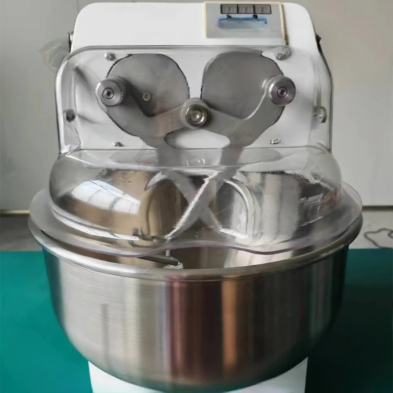20L Industrial Double Arm Dough Mixer -Bread Mixing Machine for Bakery Commercial Use