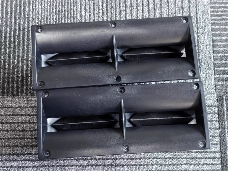 MW Audio Dual HF Horn für 5-Zoll-Säulenlautsprecher und Line Array, 2x1" Hals, Größe: 247,5×100,5×85,4mm – Detail 5