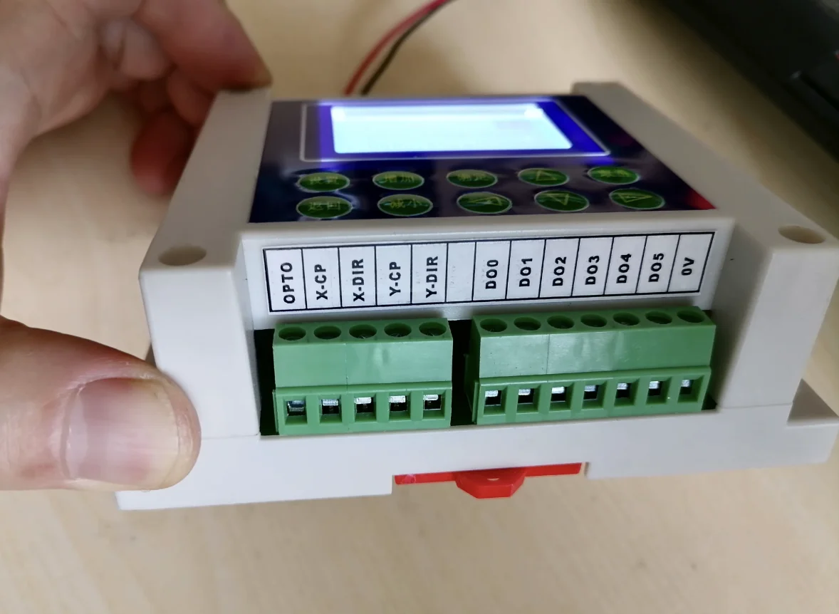 XJ-92 Programmable Dual-Axis Stepper/Servo Controller / Alternative PLC Industrial Controller