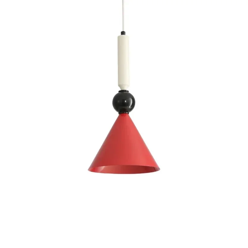 Memphis Style Colorful Pendant Light  Bedroom Headboard Minimalist Children's Room Lamp Corridor Decorative Lighting Fixtures