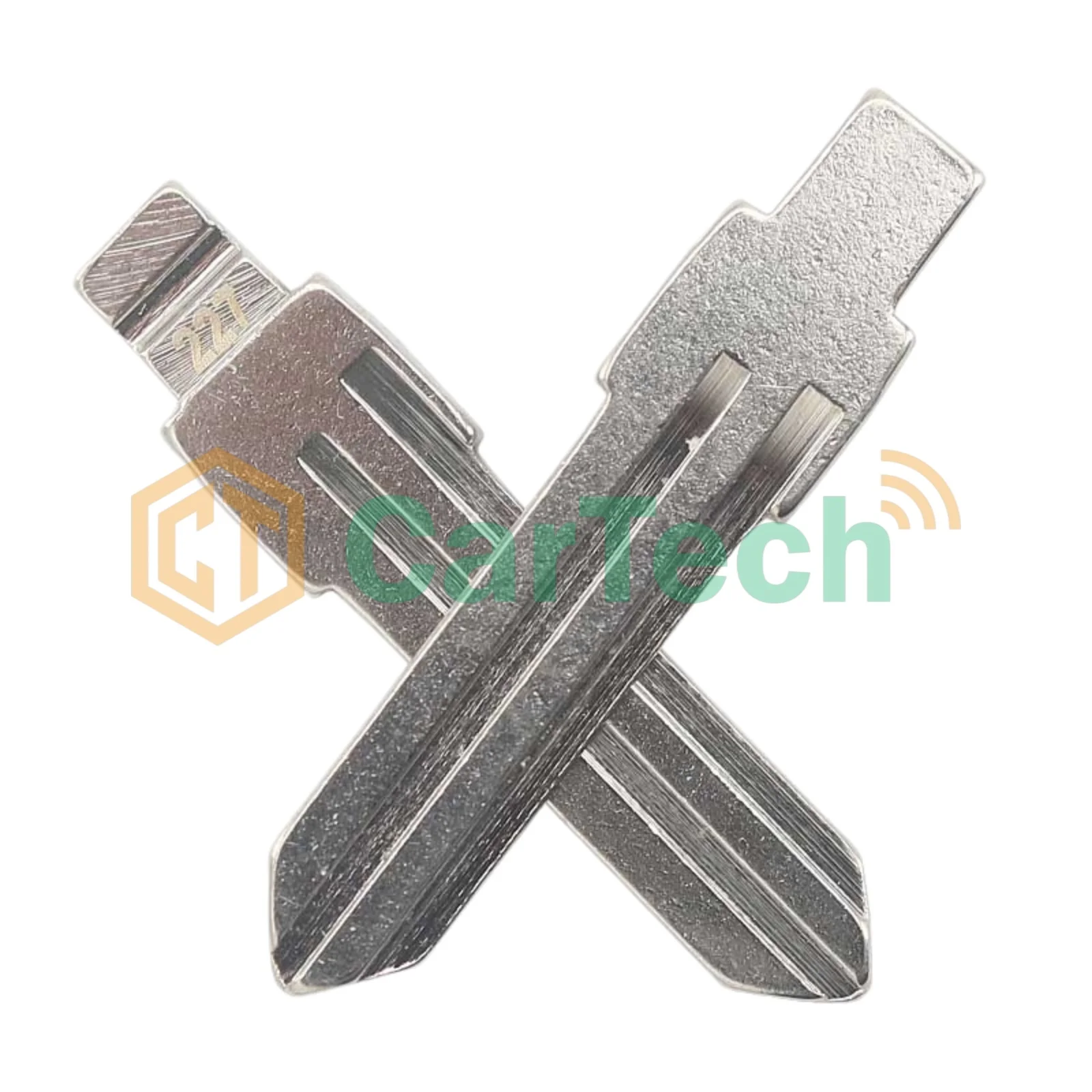 Cartech 227# Uncut Flip Blank Key Blade for KEYDIY KD XHORSE VVDI Universal Remote Fit Lada - view 5