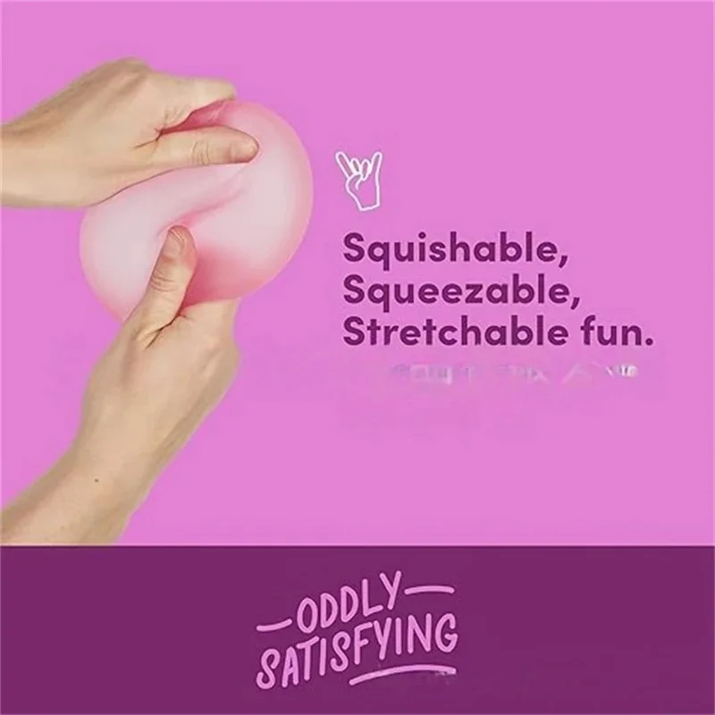 Extra Large Ring Gel Filled Stress Ball Super Soft Squishy Toy For Relaxation Anxiety Relief Office Decor For Adults Teens Gift