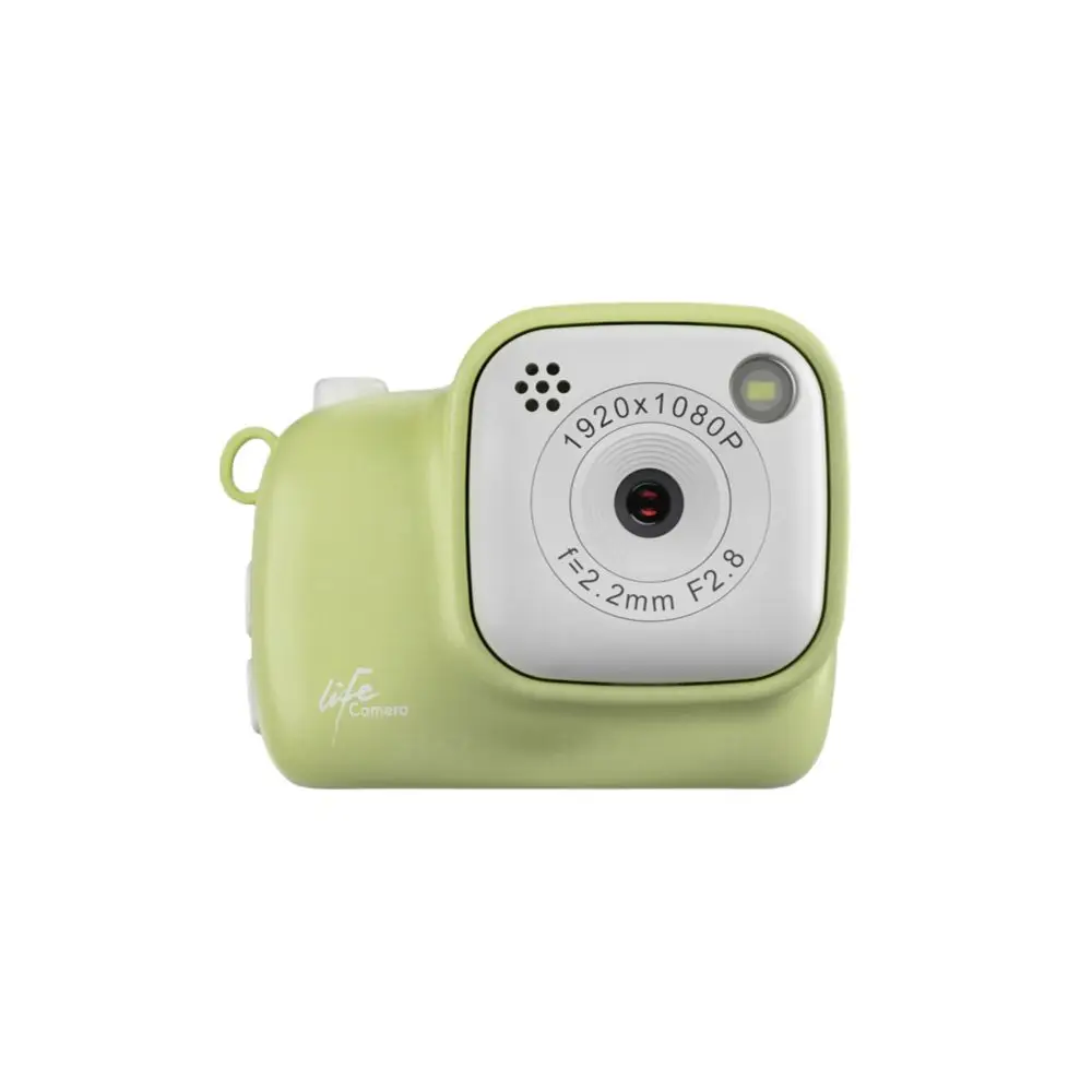 ABS Material Mini Camera with Keychain Single Lens Camera 1.47-inch LCD Screen Mini Thumb Camera with Keychain TF Card Supported