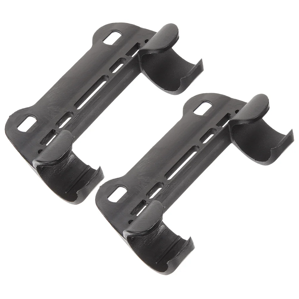 

2Pcs Bicycle Pump Holder Plastic Mount Bracket for Mountain Bike Road Cycling Pump Fixing Clip Compact Lightweight Support