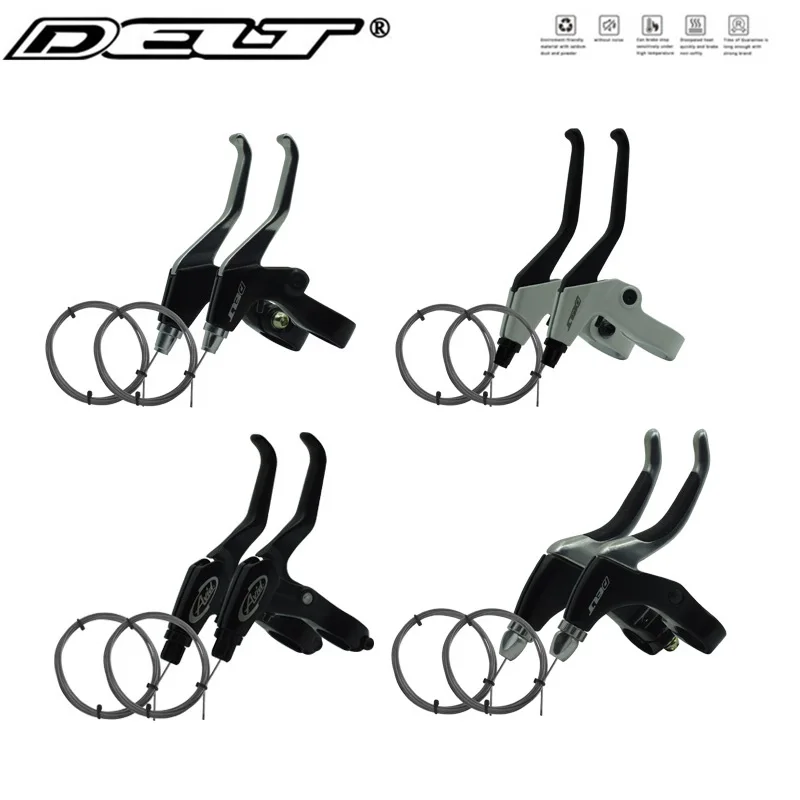 

DELT High Quality BMX Handle MTB Mountain Bike Cycling Bicycle Levers Ultralight Aluminum Alloy Brake Levers V/Disc Parts