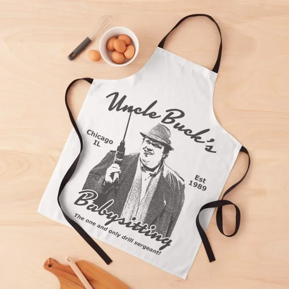 

Uncle Buck - Uncle Buck's Babysitting Apron Chef Uniform For Men Kitchen Items For Home For Women Kitchen Sexy Apron