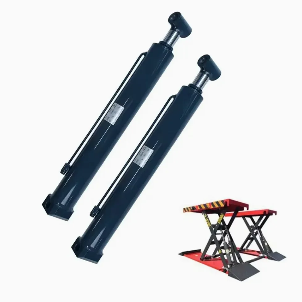 for Lejiang Car Lift Double Acting Hydraulic Cylinder with Hard Chrome Plated Steel