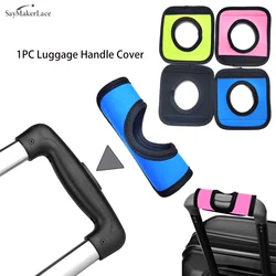 1pcs Comfortable Neoprene Luggage Handle Wrap Grip Suitcase Bag Handle Identifier Stroller Grip Protective Cover Bag Part