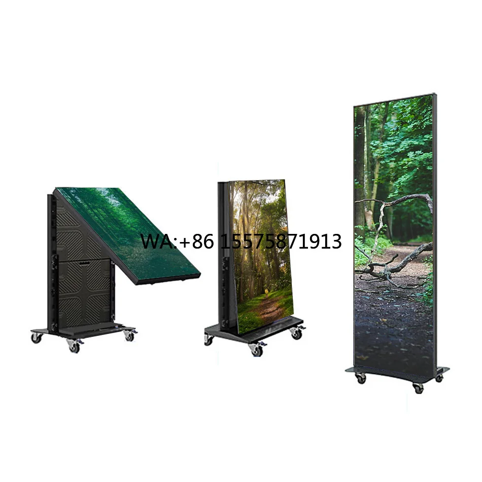 Customizable 2025 Factory Custom Digital Poster Display Wholesale High Refresh Mirror Poster Led Screen