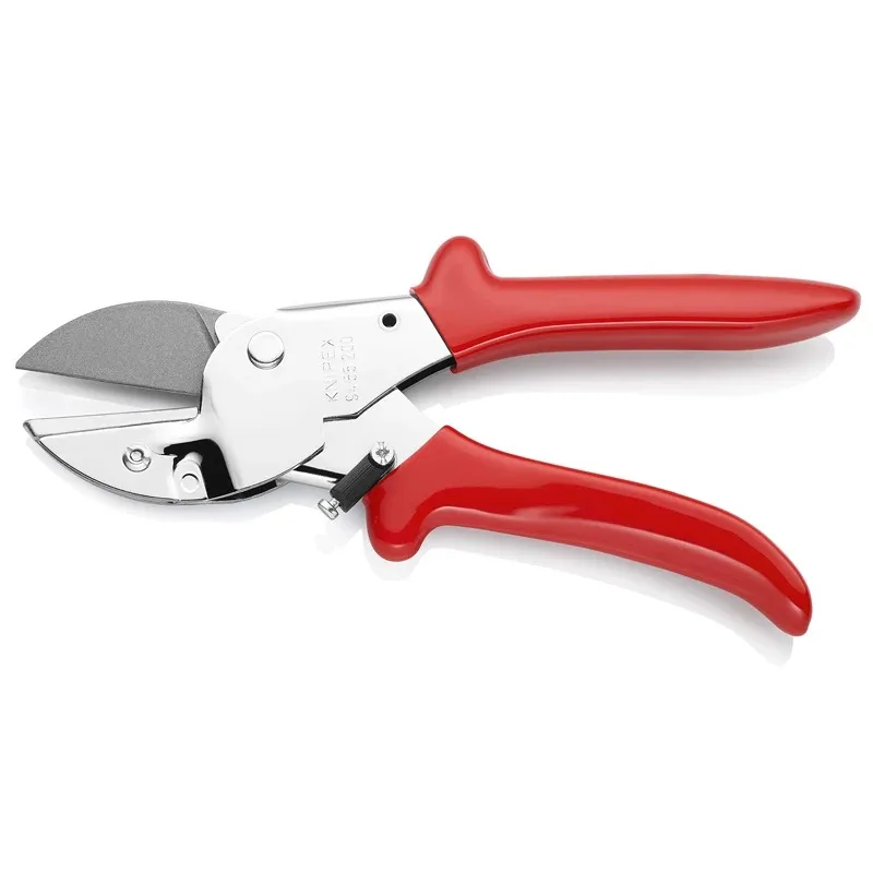 KNIPEX 94 55 200 Anvil Shears with Opening Spring and Locking Device Strong Cutting Capacity Electrical Hand Tools