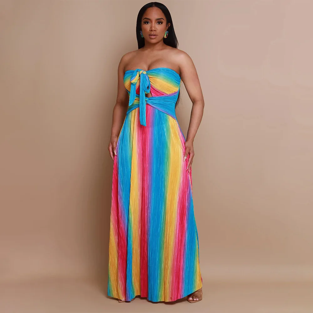 

Elegant African Dresses For Women Dashiki 2024 Summer Autumn Maxi Dress Ladies Traditional African Clothing Fairy Long Dress