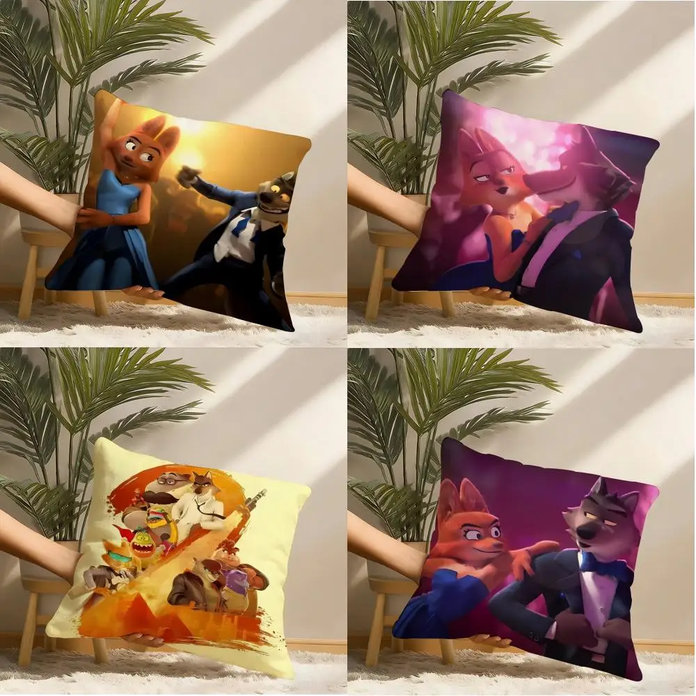 The B-bad Guys Moive Pillow Case Pillowcase, Double-sided Printed, Sofa Cushion, Bedroom Headboard Pillow