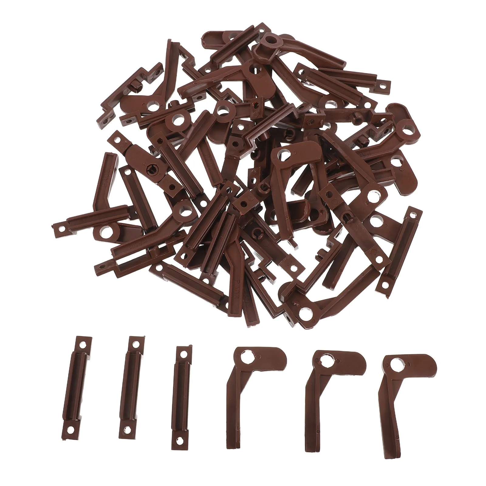 

30 шт. универсальных зажимов для потолочных светильников, пластиковые крепления для ламп, аксессуары для осветительных приборов