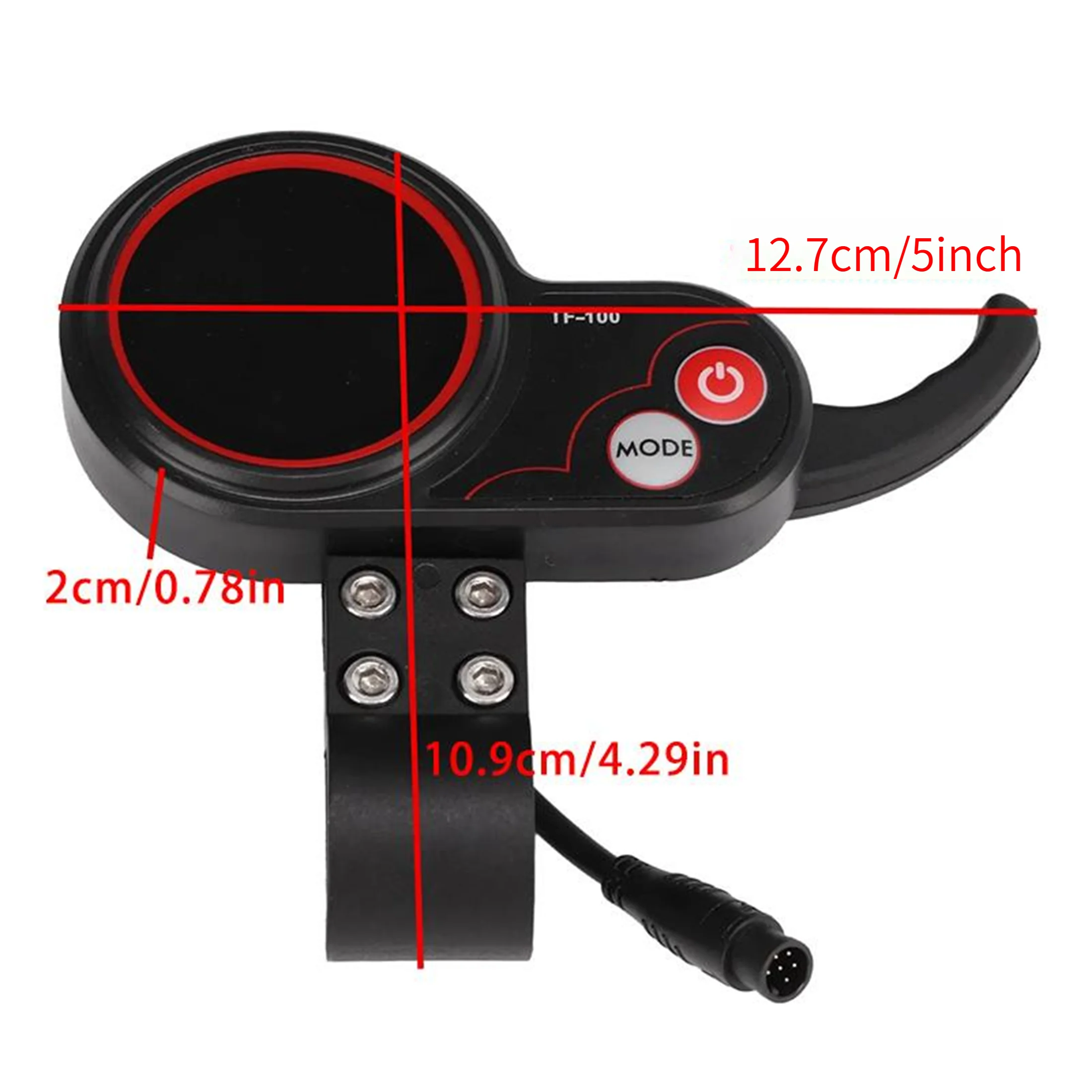 

6pin TF100 Dashboard For KUGOO M4 Electric Scooter Panel Communication Instrument Display Parts