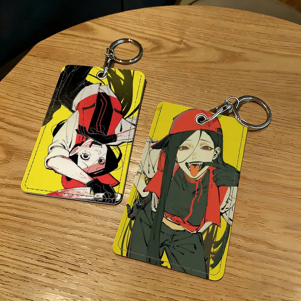Singer Yi Xi Card Holder With Keychain Executive Protection For Bank Credit Subway Bus Case