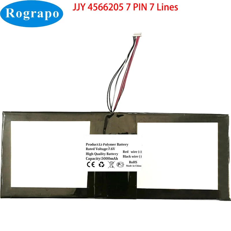 Imagem -01 - Bateria do Portátil do Caderno Tomada do Fio do Pin Novo Jjy 4566205 7.6v 5000mah bateria do portatil do caderno tomada do fio do pin novo jjy 4566205 76v 5000mah 01