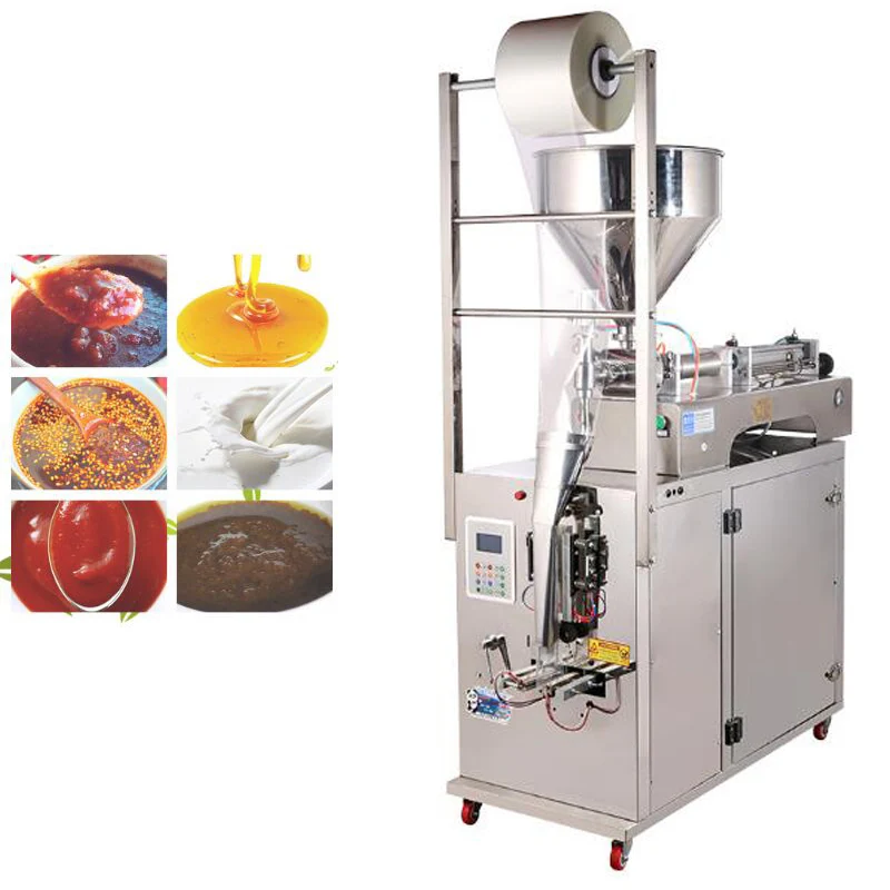 Liquid Sauce Packaging Machine Ketchup Bag Sealing Machine Automatic Weighing Packaging Filling Machine