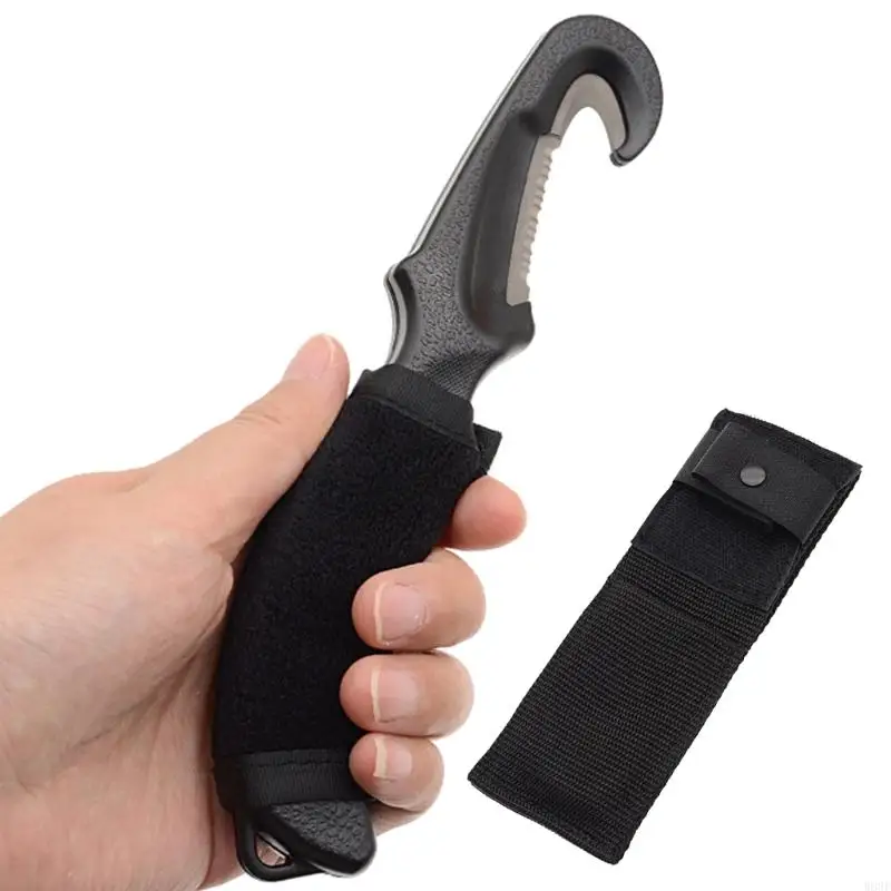 

Sharps Alloys Diving Tool with Nonslip Handle Underwater Cutting Tool For Removing Net Rope In Deep Sea W89F