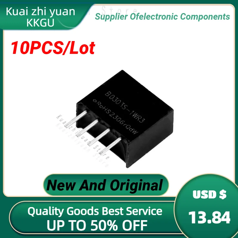 10PCS/Lot Original B0303S-3WR3 B0305S-3WR3 B0309S-3WR3 B0312S-3WR3 B0315S-3WR3 B0324S-3WR3 3W Step-Down Isolated Power Module