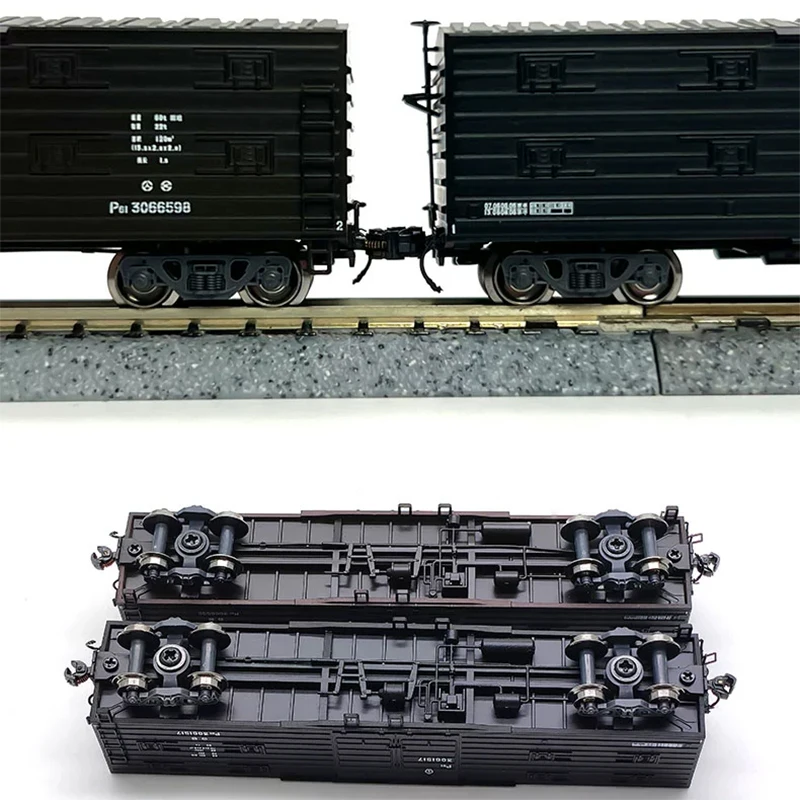 Train Model N Scale 1/160 P61 Boxcar Freight Carriage 8-section Set / Random 1 Section Optional