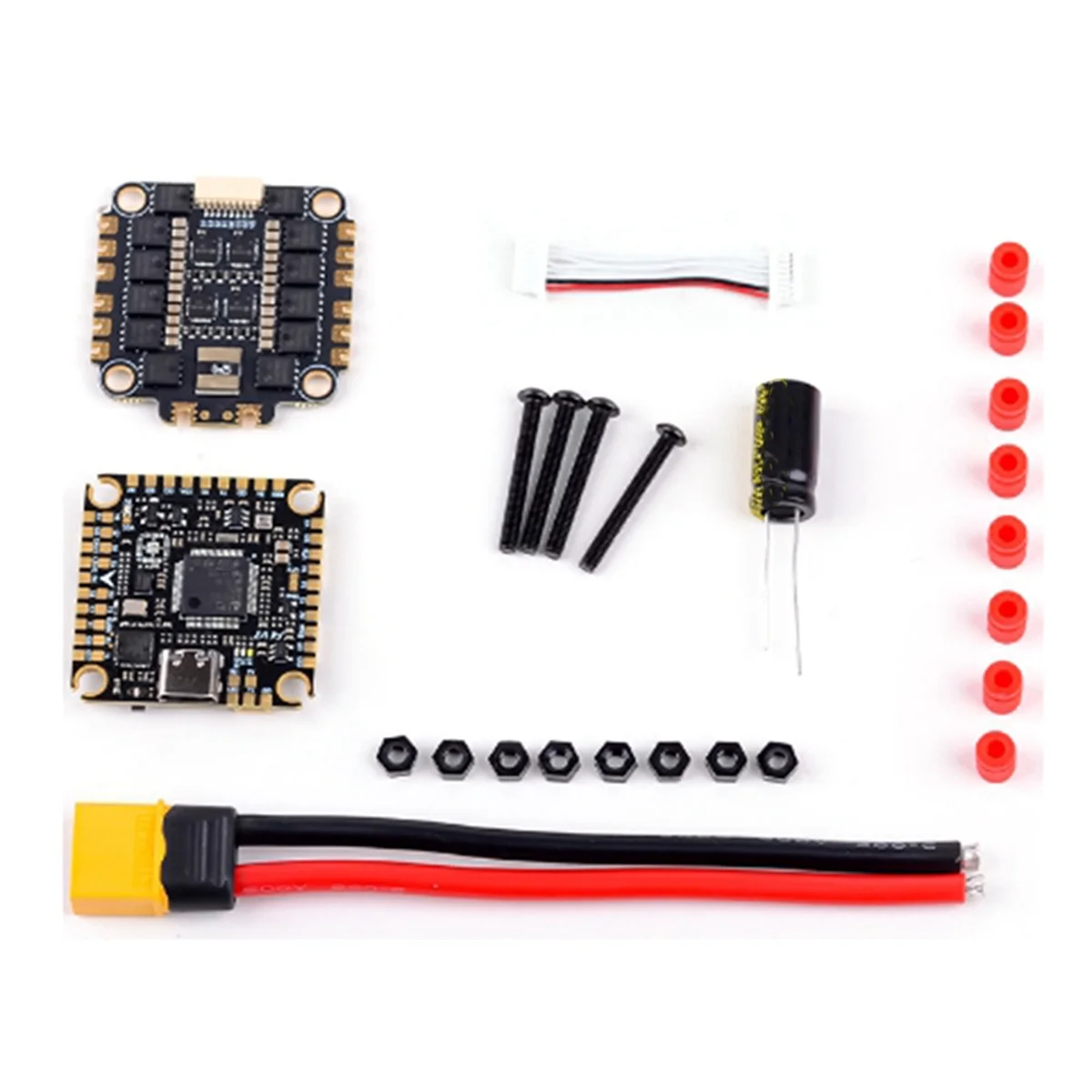 

GWRC F405 V3 50A Flight Tower with Bluetooth 50A ESC for FVP Racing Drones 7-10 Inch