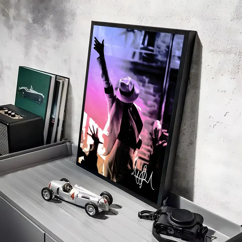 M-Michael J-Jackson Singer Poster-Aufkleber, Gemälde, Wandbild, HD-Wandaufkleber für Schlafzimmer, Wohnzimmer, Zuhause, selbstklebend, Dekor, Geschenk – Detail 27